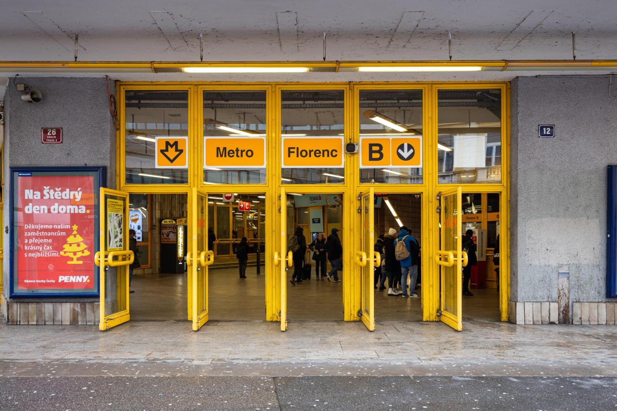 Stay2Gether Beige Nest - Metro Florenc Prag Exterior foto